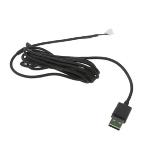 Durable Nylon Braided Line USB Mouse Cable Replacement Wire ForRazer DeathAdder - Picture 1 of 7