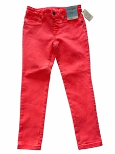 Girls Cat & Jack  Neon Jegging Pants Jeans Play School Pull On Size  6 Flaw - Picture 1 of 11