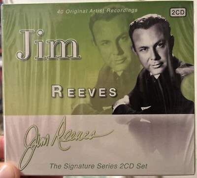 Jim Reeves The Signature Series 2 CD Set NEW Rare Deleted Classic Hits Gift Idea - Image 1 of 2