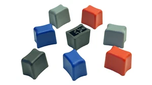 10x Faderknopf, Lever 6, für Schieberegler Fadercaps, versch. Farben - Bild 1 von 3