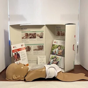 Infant CPR Anytime Kit AHA Heart Assoc. DVD, Baby Mannequin, And Accessories - Picture 1 of 4