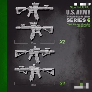 1:35 resin model kit Original Gun Weapon M4 Rifle-6 Unassembled unpainted - Picture 1 of 1