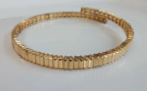 Unusual Medieval Designe Jagged Carved Gold PL Necklace Chocker Colar Art Deco - Picture 1 of 5