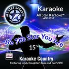 All Star Karaoke Country Featuring In My Daughter's Eyes and God's Will (ASK-153