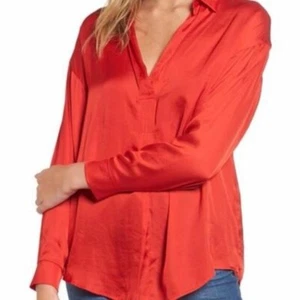 Michael Michael Kors Women's Brt Trractta Long Sleeve V-Neck Top Plus Size 2X - Picture 1 of 8