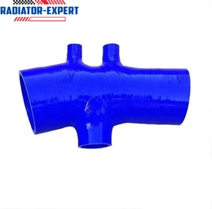 Blue For 1999-04 Nissan Frontier 2000-04 Xterra 3.3L Silicone Air Intake Hose - Picture 1 of 3