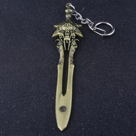 1/6 God of War SWORD Kratos Blade of Olympus LEVIATHAN  full metal keychain Cover