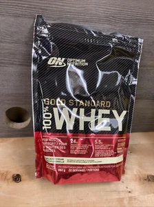 ON Optimum Nutrition Gold Standard 100% Whey Vanilla Ice Cream 682g Exp 03/26 - Picture 1 of 4