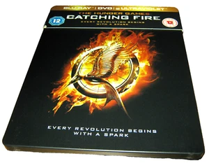 The Hunger Games: Catching Fire - 4K Ultra HD Blu-Ray - Steelbook Edition - Picture 1 of 2