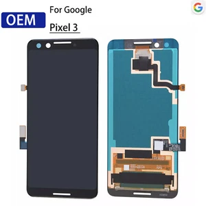 OEM Oled Para Google Pixel 3 Pantalla LCD Pantalla Táctil Digitalizador Repuesto Negro - Imagen 1 de 4