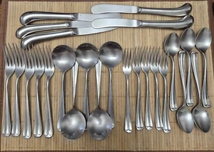 5 PLACE SETTINGS SCC STAINLESS JAPAN LIBERTY BELL BELLE FLATWARE 25 PIECES - Picture 1 of 1