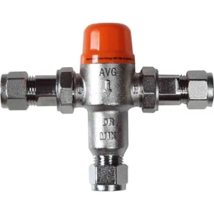 AVG TEMPERING VALVE 20mm with insulation (solar hot water & instantaneous HWS) - Picture 1 of 7