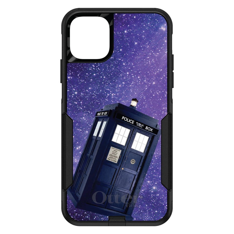 OtterBox Commuter para Apple iPhone (Elige Modelo) TARDIS Flotando en el Espacio Foto 1 de 1