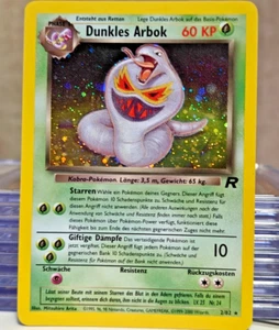 Dark Arbok (German: Dunkles Arbok) 2/82 - Very Rare Holographic - Team Rocket - Picture 1 of 3