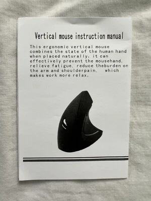 Ergonomic Mouse E10 2.4ghz RF Wireless Vertical - Image 1 of 4