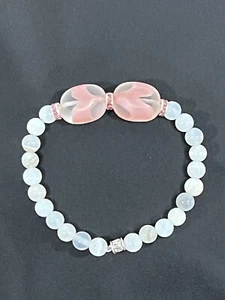 Crystal Bracelets, Stretchy Gemstones Bracelets, Homemade - Picture 1 of 4