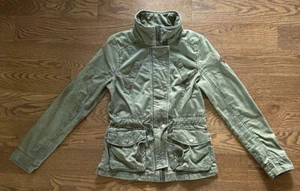 Hollister Women’s Junior Olive Green Unlined/Utility Jacket M - Picture 1 of 10