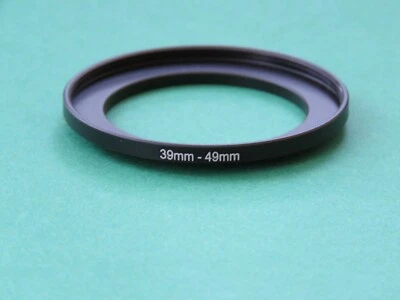 39mm-49mm Stepping Step Up Male-Female Filter Ring Adapter 39mm-49mm  - Image 1 of 2