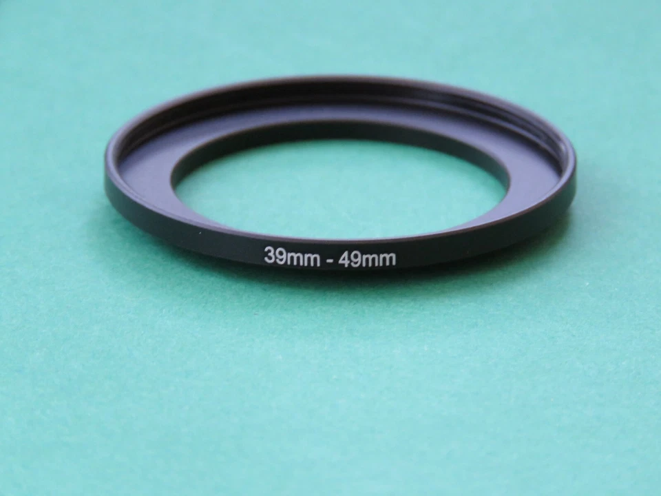 39mm-49mm Stepping Step Up Male-Female Filter Ring Adapter 39mm-49mm  - Image 1 of 2