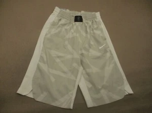 NIKE SHIELD Size XL Boys Gray Stretch Waist Pocket Athletic Running Shorts 765 - Picture 1 of 7