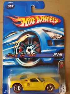 2006 Hot Wheels Red Line Series FORD GT-40 - Picture 1 of 2