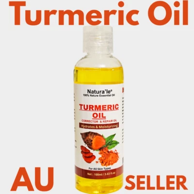Turmeric Oil Facial Body Massage Oil Brighten Skin 100ml - image 1 of 4