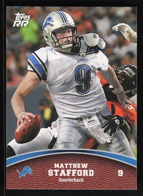 2011 Topps Rising Rookies #59 Matthew Stafford Card TCCCX - Image 1 of 2