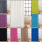 Kav Polyester Mould And Mildew Resistant Shower Curtain with Matching Hooks