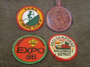 Pfadfinderpatches, vier aus Tennessee 1986 - Bild 1 von 1