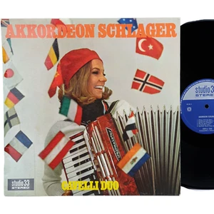 Akkordeon Schlager Cavelli Duo VD003A Studio 33 Holland Vtg 33 Rpm 12" Vg Stereo - Bild 1 von 9