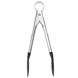 NEW Cuisipro Tong Silicone Mini Black - Picture 1 of 1