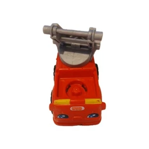 LITTLE PEOPLE FISHER PRICE FIRE TRUCK RED  5" LONG RESCUE VEHICLE TOY - Picture 1 of 4