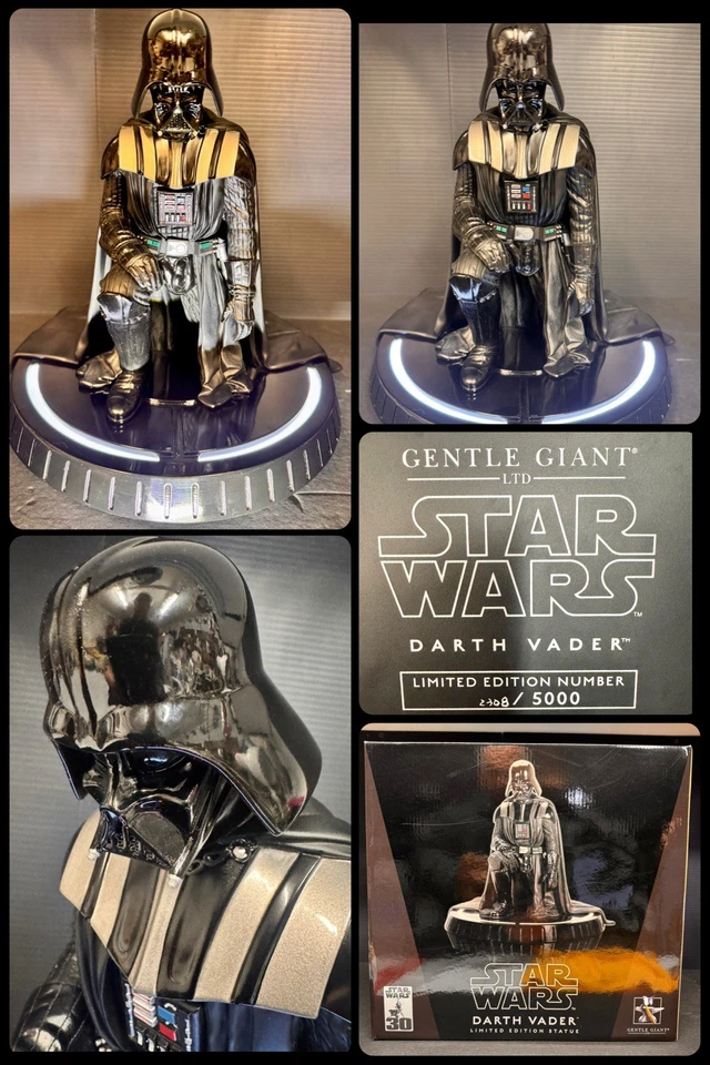Gentle Giant Darth Vader Lighted Limited-Edition Statue 2308/5000 SW-31 - Image 1 of 4