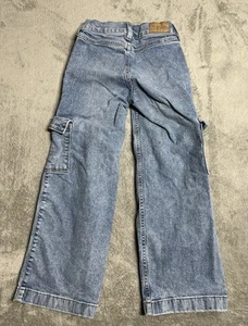 Abercrombie & Fitch Jeans Girls 7/8 High Rise Wide Leg - Picture 1 of 6