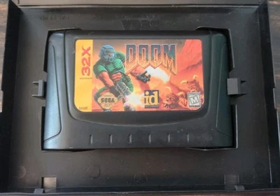 Doom Sega Genesis 32x  - Image 1 of 2