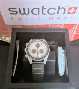 Reloj Omega X Swatch Pluto Speedmaster MoonSwatch Hombre Sin Usar - Imagen 1 de 2