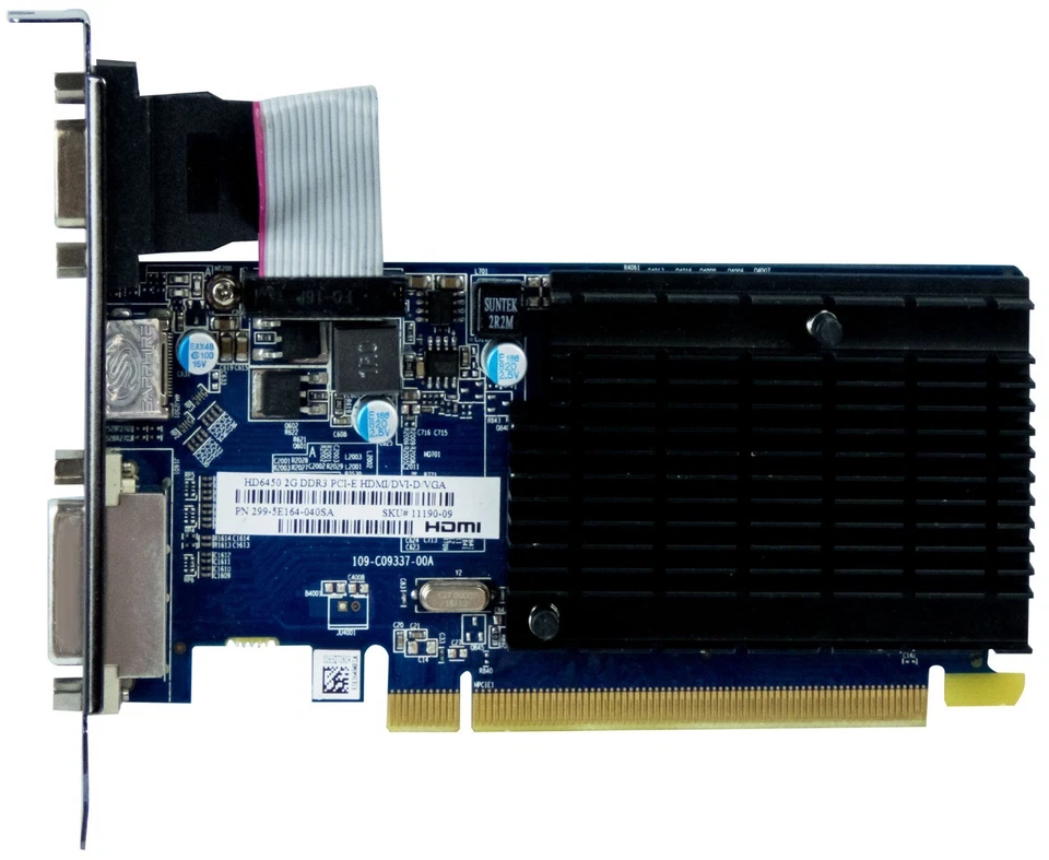 SAPPHIRE Ati Radeon HD 6450 2GB 11190-09 - Image 1 of 2