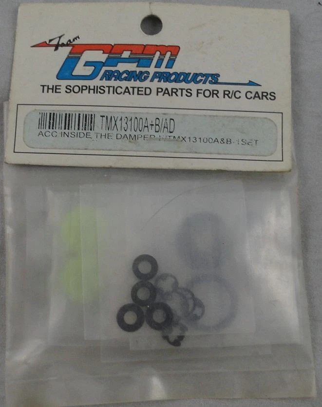 GPM 13100A&B Shocks Rebuild Kit fits Traxxas T-Maxx TMX13100A+B/AD - Image 1 of 1