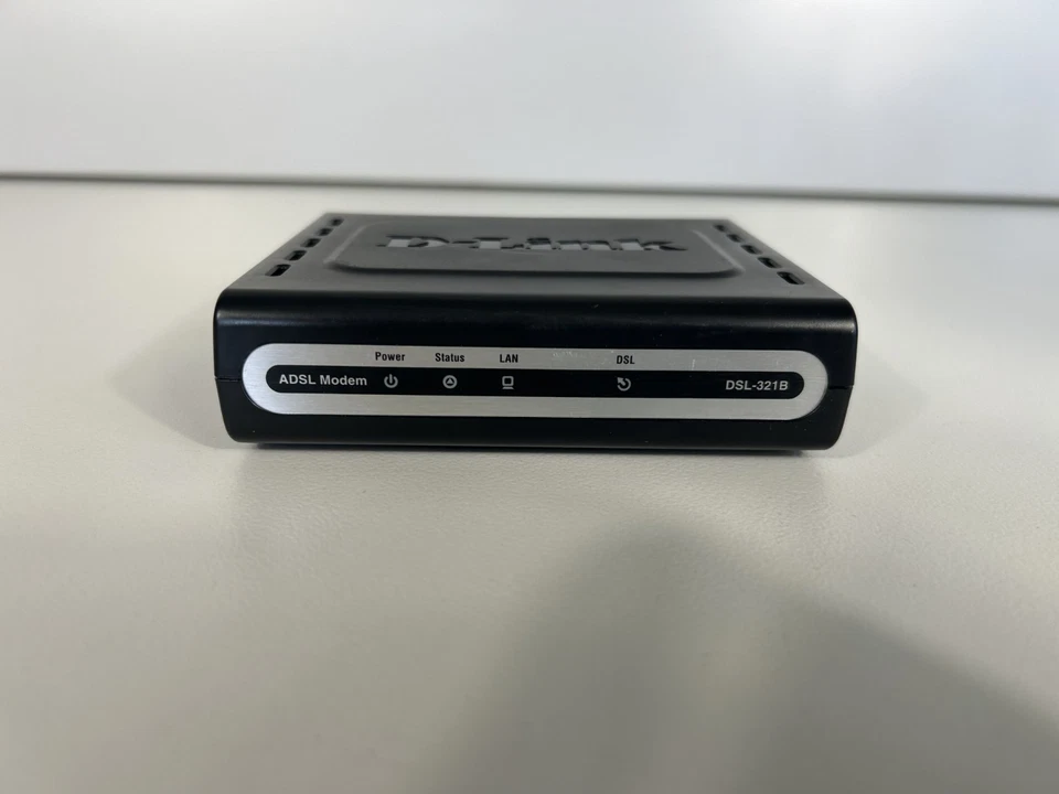 D-Link DSL-321B D2 ADSL+ Modem Annex B, RJ45 10/100 BASE-T, RJ11 für 24/26 AWG - Bild 1 von 4