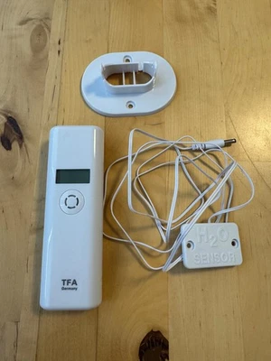 TFA Drostmann 30.3305.02 Weatherhub Thermometer Hygrometer Wassermelder Funk - Bild 1 von 2