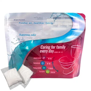 30-90PCS Camping Toilet Liquid Waste Gelling Deodorizing Powder Eco Absorbent  - Picture 1 of 10