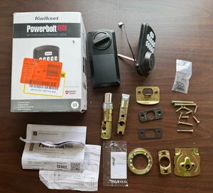 Kwikset Powerbolt 250 Electronic Keypad Lock Venetian Bronze W/ Smartkey ! - Picture 1 of 12
