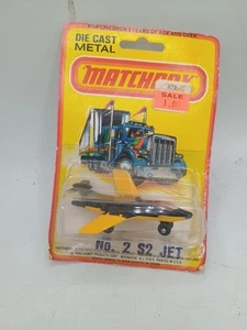 1980 Lesney Matchbox No. 2 S2 JET Die Cast Metal Never Opened - Picture 1 of 6