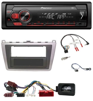 Pioneer DAB 1DIN MP3 Lenkrad USB Autoradio für Mazda 6 2010-2012 aktiv - Bild 1 von 4