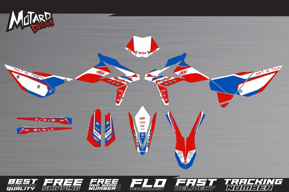 Kit de gráficos Beta RR 2013 2014 2015 2016 2017 calcomanías pegatinas de Motard Design Foto 1 de 2