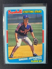 1989 Fleer Baseball's Exciting Stars You Pick Free Shipping!!!