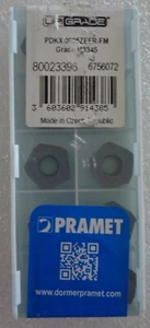 PRAMET Hartmetall Wendeplatte - PDKX 0905ZEER-FM - Grade M8345 - x 10 Neu - Bild 1 von 2