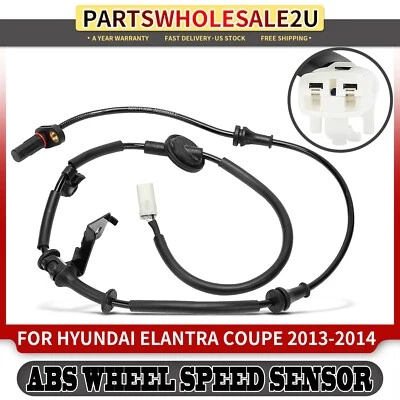 Rear Right RH Side ABS Wheel Speed Sensor for Hyundai Elantra Coupe 2013-2014 - Image 1 of 4