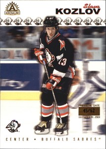2001-02 Pacific Adrenaline Premiere Date #23 Slava Kozlov /62