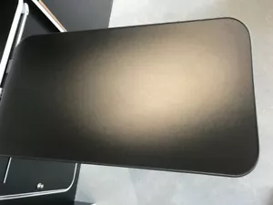 BLACK TABLE & BLACK TRIM - Caravan/Campervan/Motorhome/Furniture - Picture 1 of 2